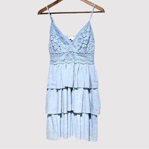REBELLION | Lace Babydoll Tiered Dress Romantic Coquette Cottagecore Sundress